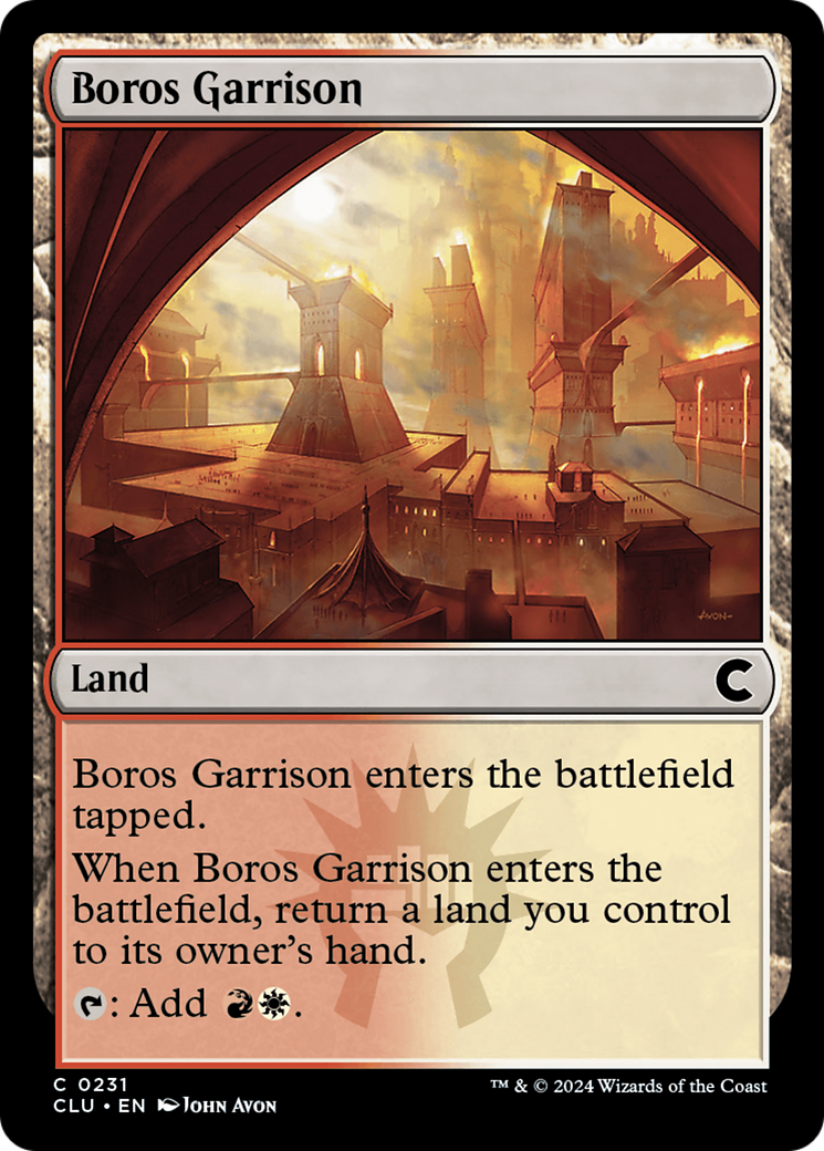 Boros Garrison (CLU) #231 [EN/N] s/o