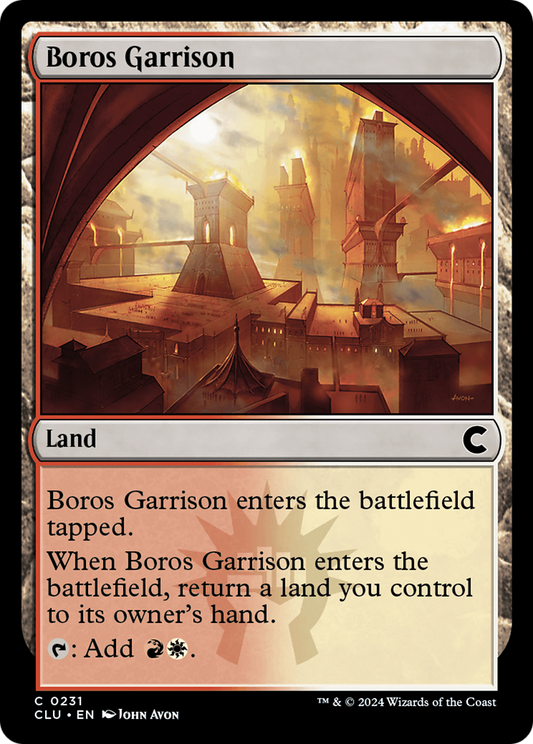 Boros Garrison (CLU) #231 [EN/N] s/o