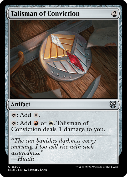 Talisman of Conviction (M3C) #307 [EN/N] s/o