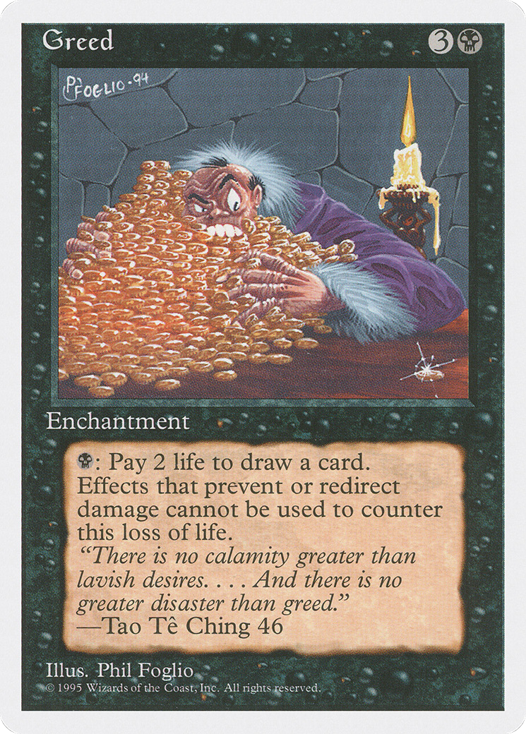 Greed (4ED) #140 [EN/N]