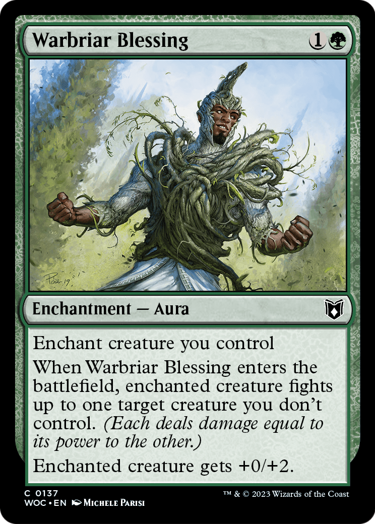 Warbriar Blessing (WOC) #137 [EN/N]