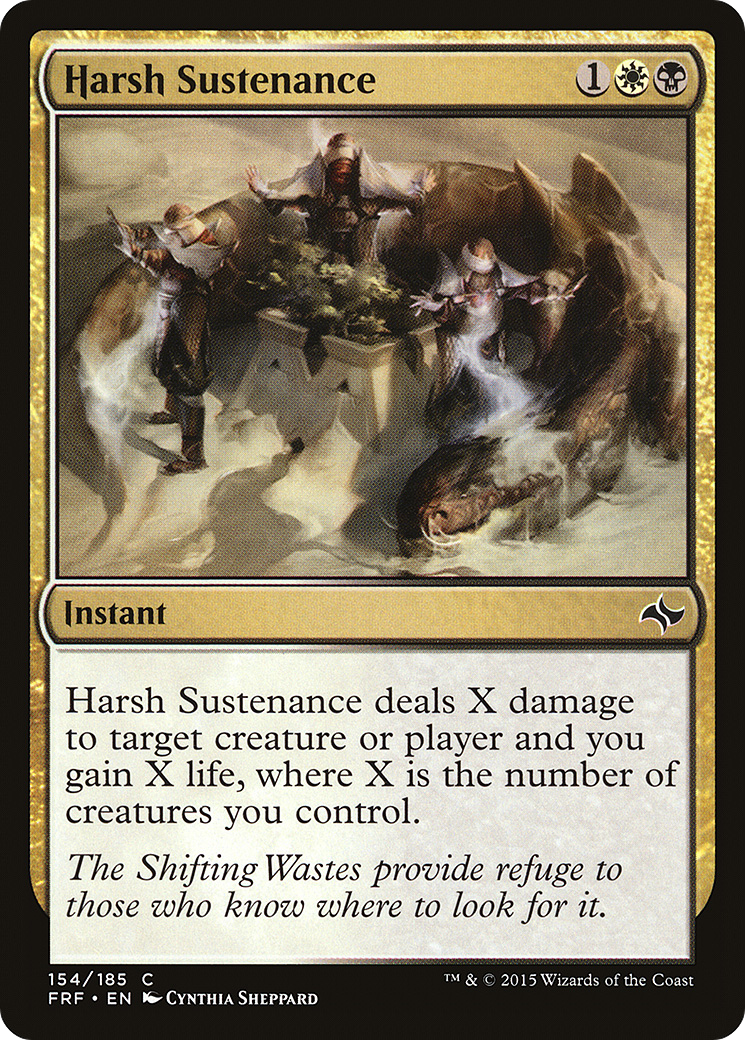 Harsh Sustenance (FRF) #154 [EN/N]