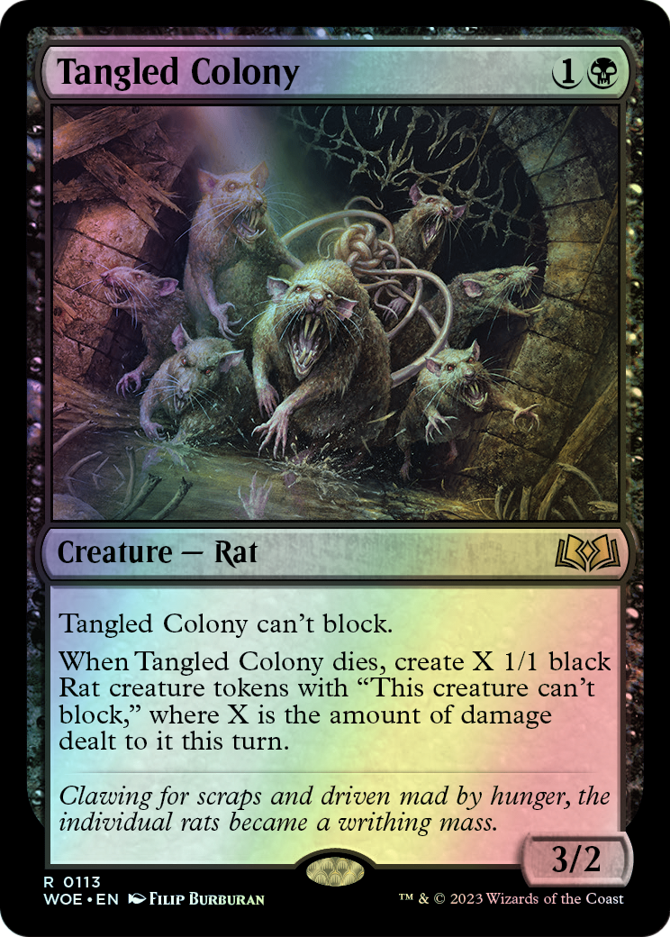 Tangled Colony (WOE) #113 [EN/F]