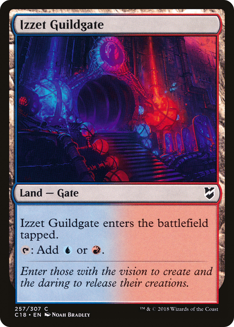 Izzet Guildgate (C18) #257 [EN/N] s/o