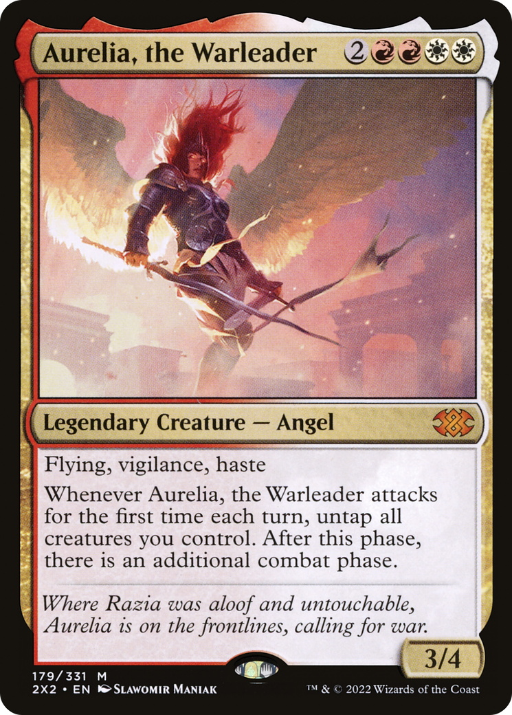 Aurelia, the Warleader (2X2) #179 [EN/N] s/o