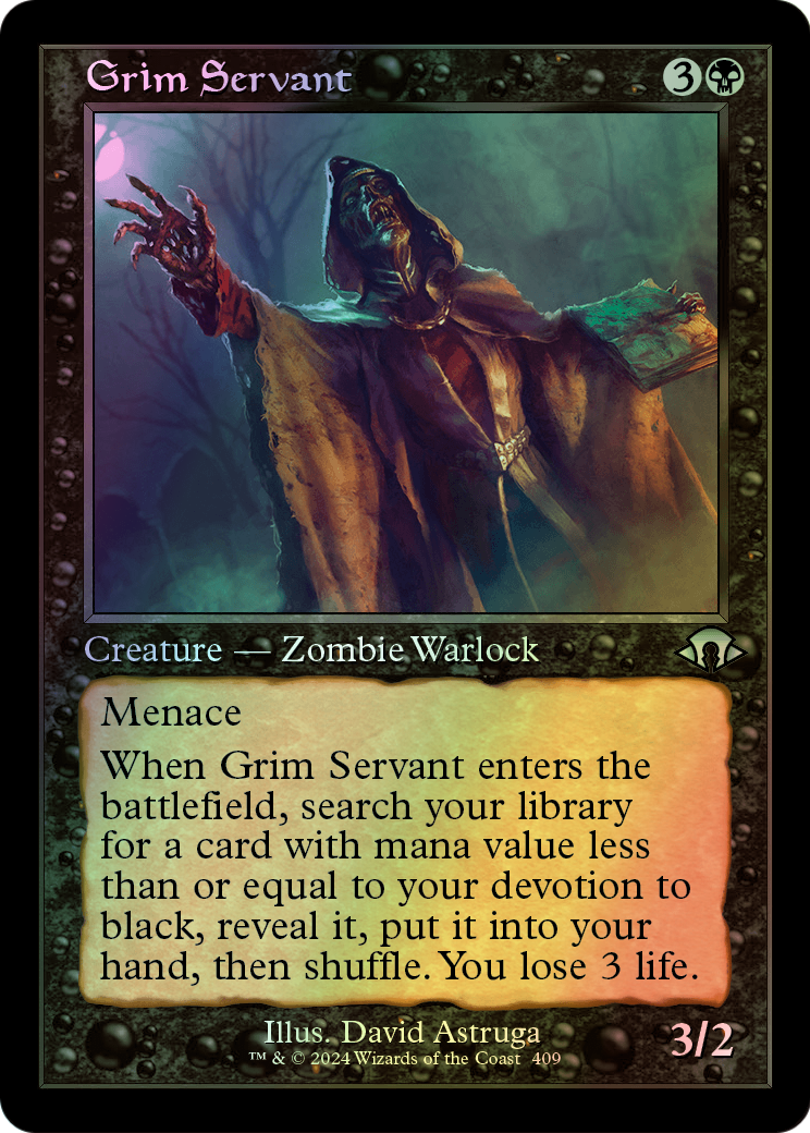 Grim Servant (MH3) #409 [EN/F]