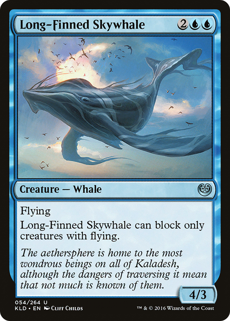 Long-Finned Skywhale (KLD) #54 [EN/N]