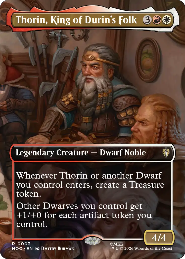 Thorin, King of Durin's Folk (HOC) #3 [EN/N]