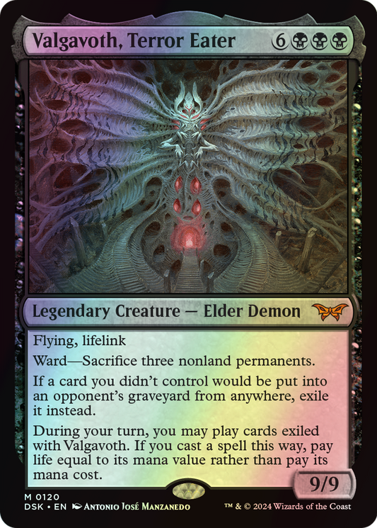 Valgavoth, Terror Eater (DSK) #120 [EN/F] s/o