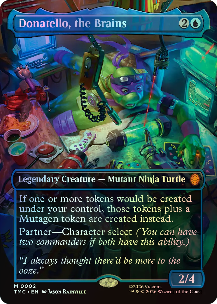 Donatello, the Brains (TMC) #2 [EN/F]