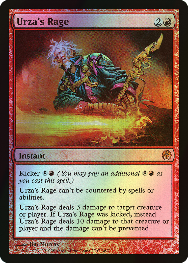 Urza's Rage (DDE) #36 [EN/F] s/o