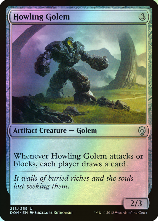 Howling Golem (DOM) #218 [EN/F]