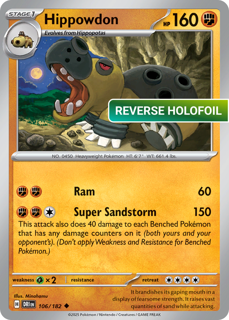 Hippowdon (DRI) #106 [EN/R]
