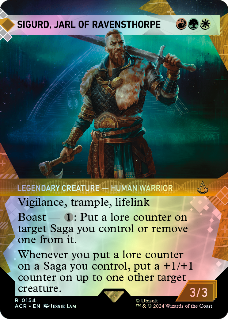 Sigurd, Jarl of Ravensthorpe (ACR) #154 [EN/F]