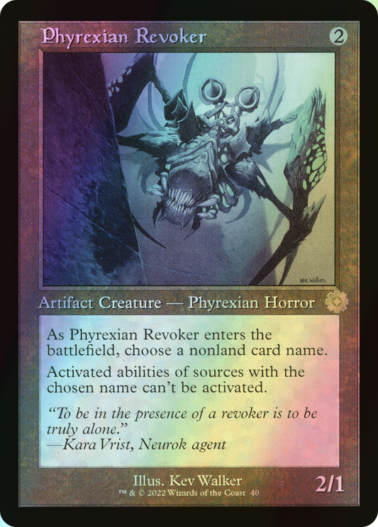 Phyrexian Revoker (BRR) #40 [EN/F]