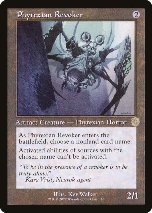 Phyrexian Revoker (BRR) #40 [EN/N]