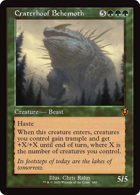 Craterhoof Behemoth (INR) #480 [EN/N]