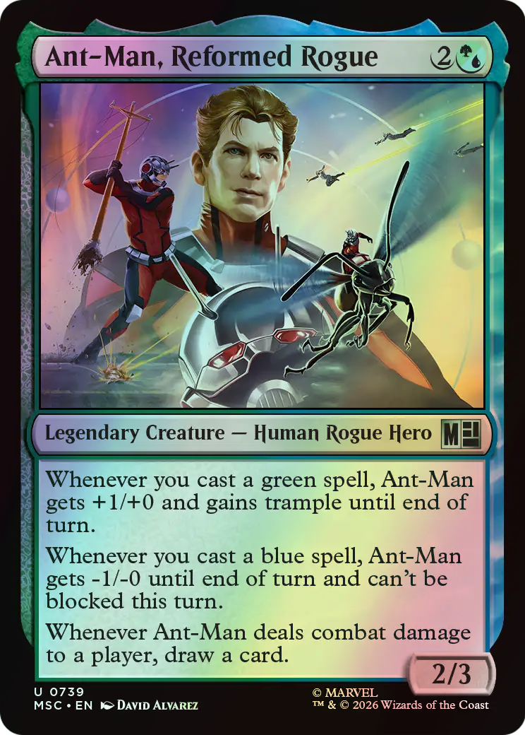 Ant-Man, Reformed Rogue (MSC) #739 [EN/F] s/o