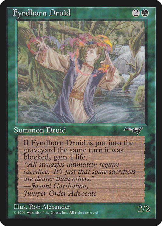 Fyndhorn Druid (ALL) #90a [EN/N]