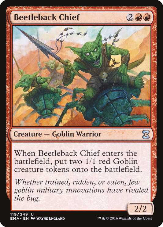 Beetleback Chief (EMA) #119 [EN/N]