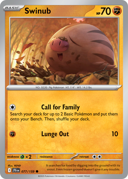 Swinub - 077/159 (JTG) #077 [EN/N] s/o
