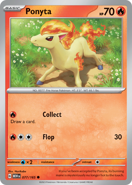 Ponyta (MEW) #77 [EN/N]