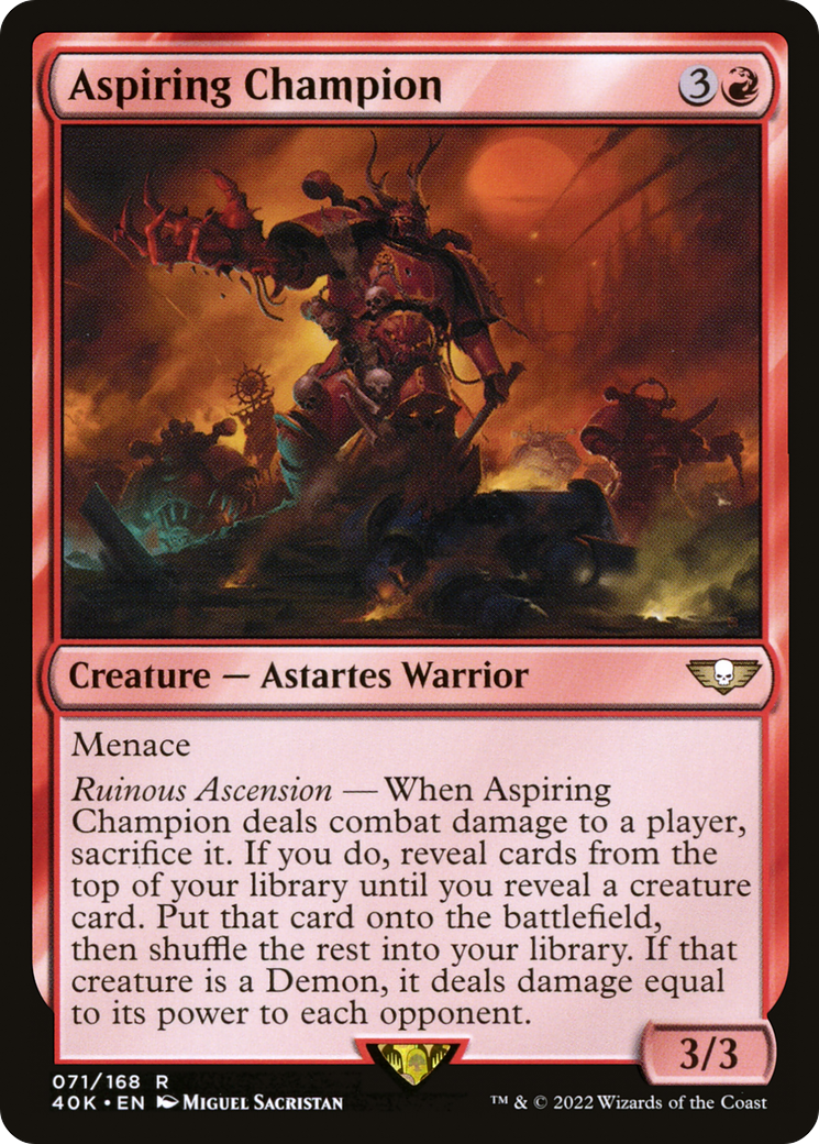 Aspiring Champion (40K) #71 [EN/N]