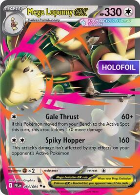 Mega Lopunny ex - 084/094 (PFL) #084 [EN/H]