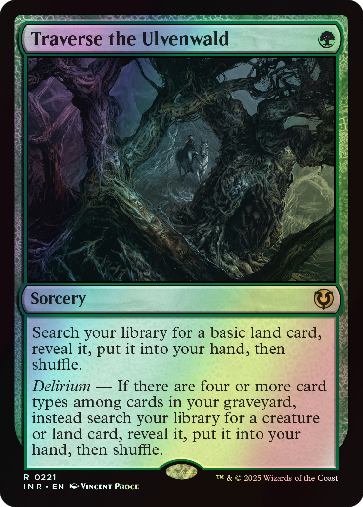 Traverse the Ulvenwald (INR) #221 [EN/F] s/o