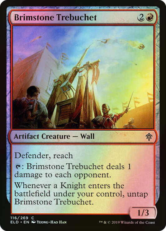 Brimstone Trebuchet (ELD) #116 [EN/F] s/o