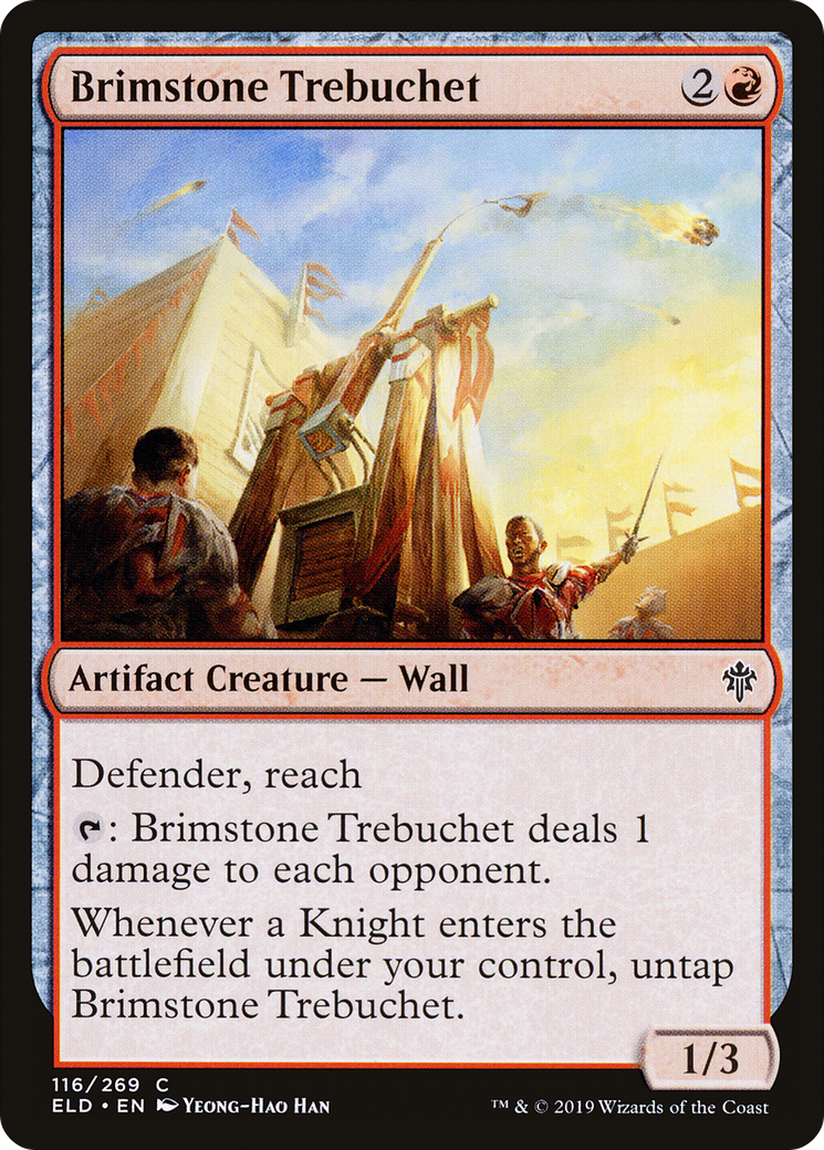 Brimstone Trebuchet (ELD) #116 [EN/N] s/o