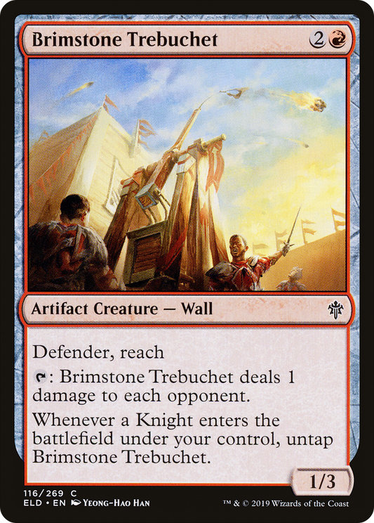 Brimstone Trebuchet (ELD) #116 [EN/N] s/o