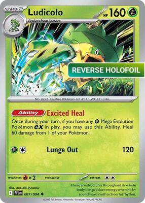 Ludicolo - 007/094 (PFL) #007 [EN/R]