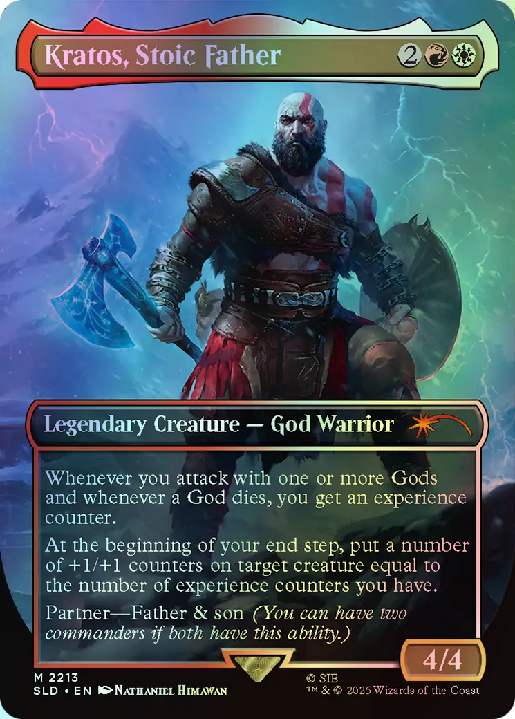Kratos, Stoic Father (SLD) #2213 [EN/F]