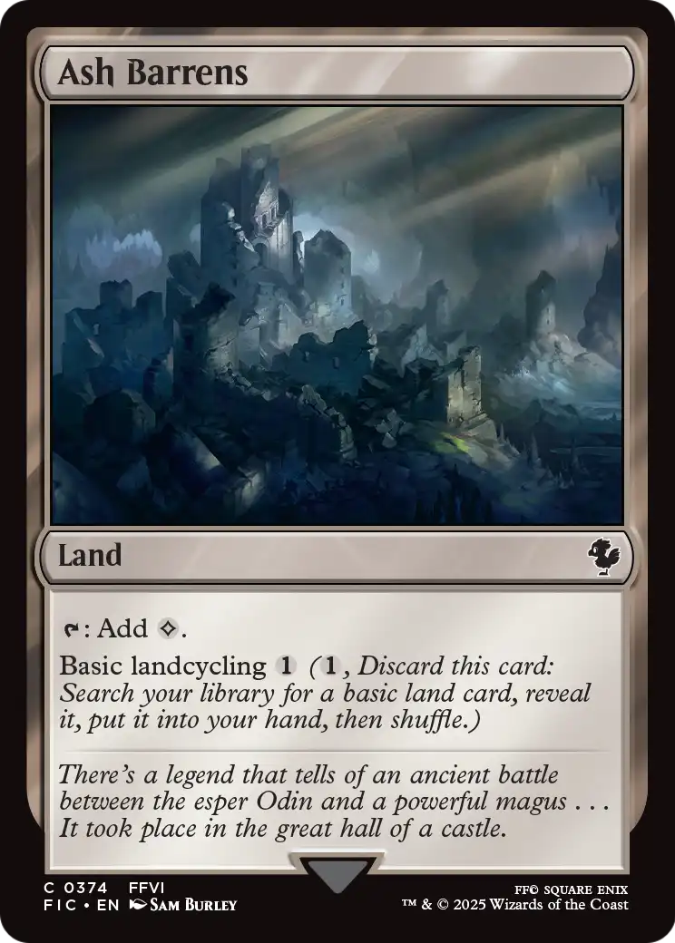 Ash Barrens (FIC) #374 [EN/N]