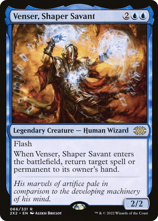 Venser, Shaper Savant (2X2) #66 [EN/N] s/o