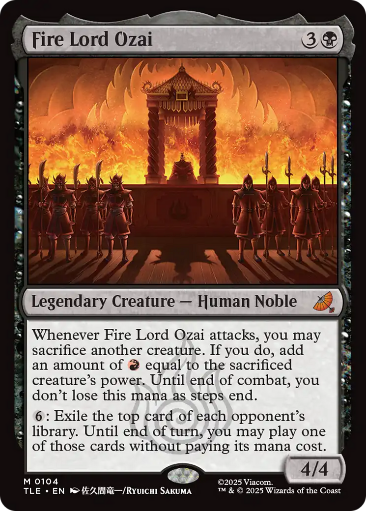 Fire Lord Ozai (TLE) #104 [EN/N] s/o