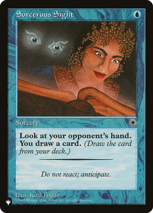 Sorcerous Sight (PLST) #POR-68 [EN/N] s/o