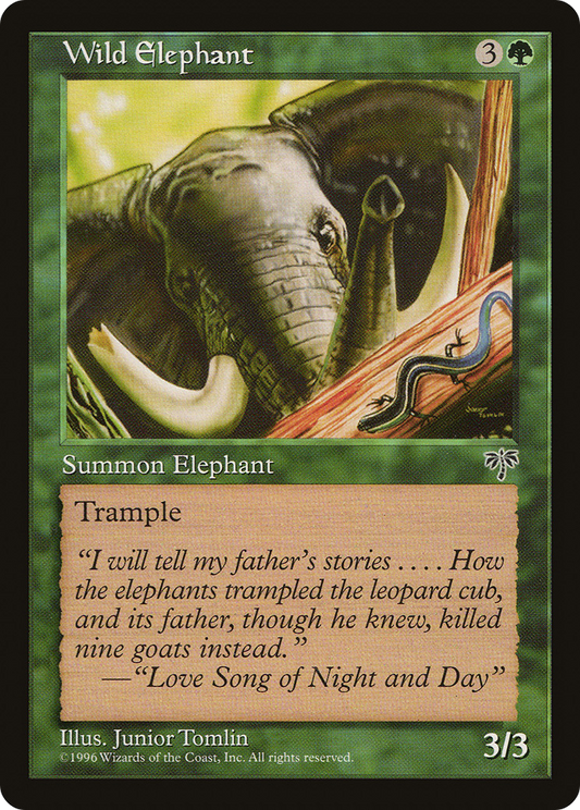 Wild Elephant (MIR) #254 [EN/N]