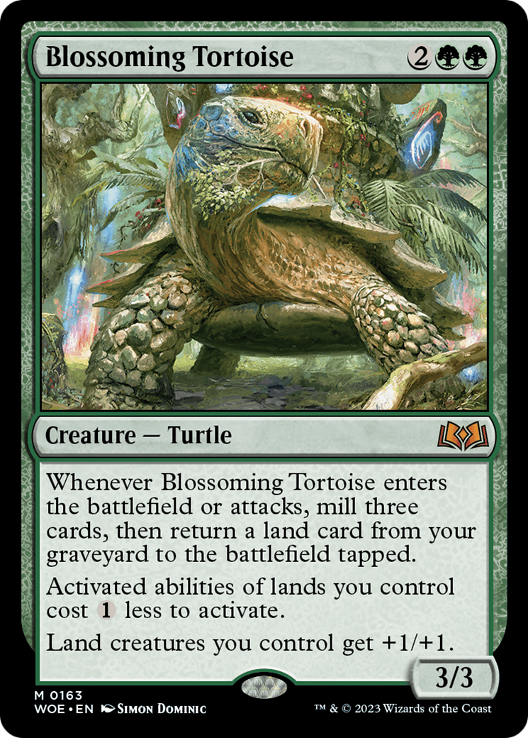 Blossoming Tortoise (WOE) #163 [EN/N]