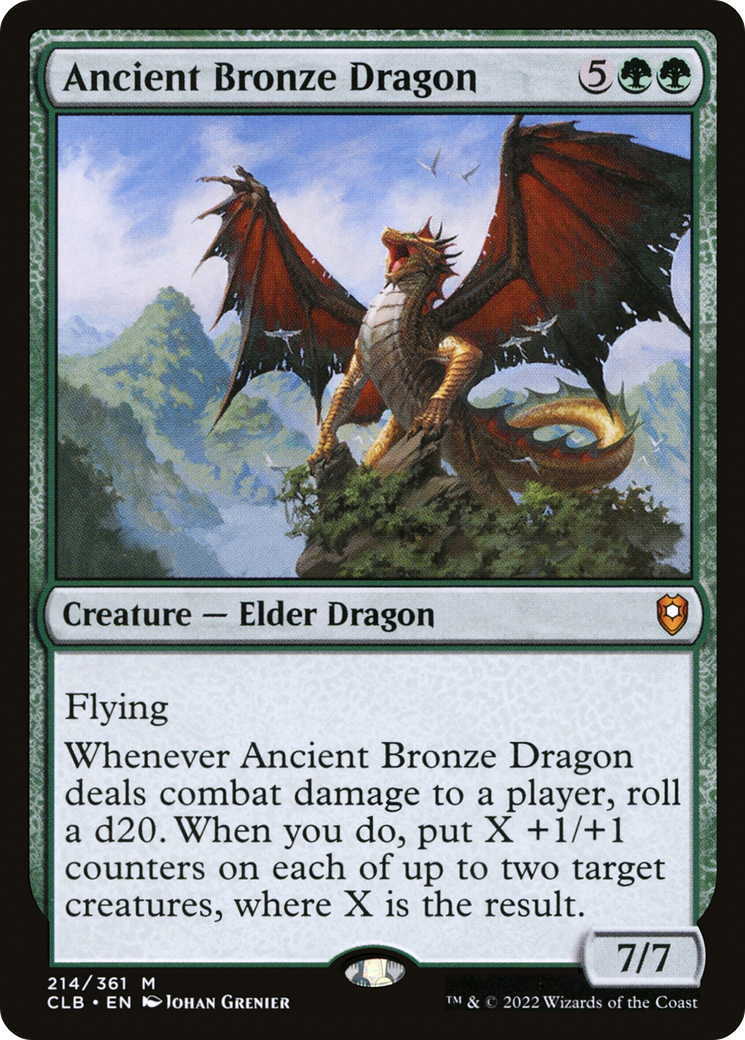 Ancient Bronze Dragon (CLB) #214 [EN/N]