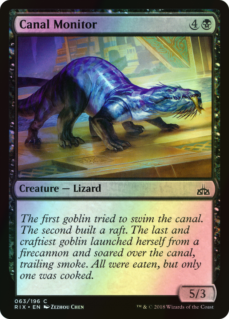 Canal Monitor (RIX) #63 [EN/F]