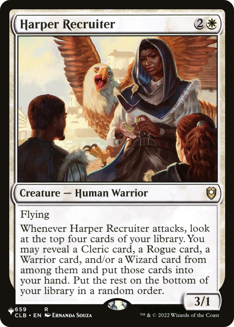 Harper Recruiter (PLST) #CLB-659 [EN/N]