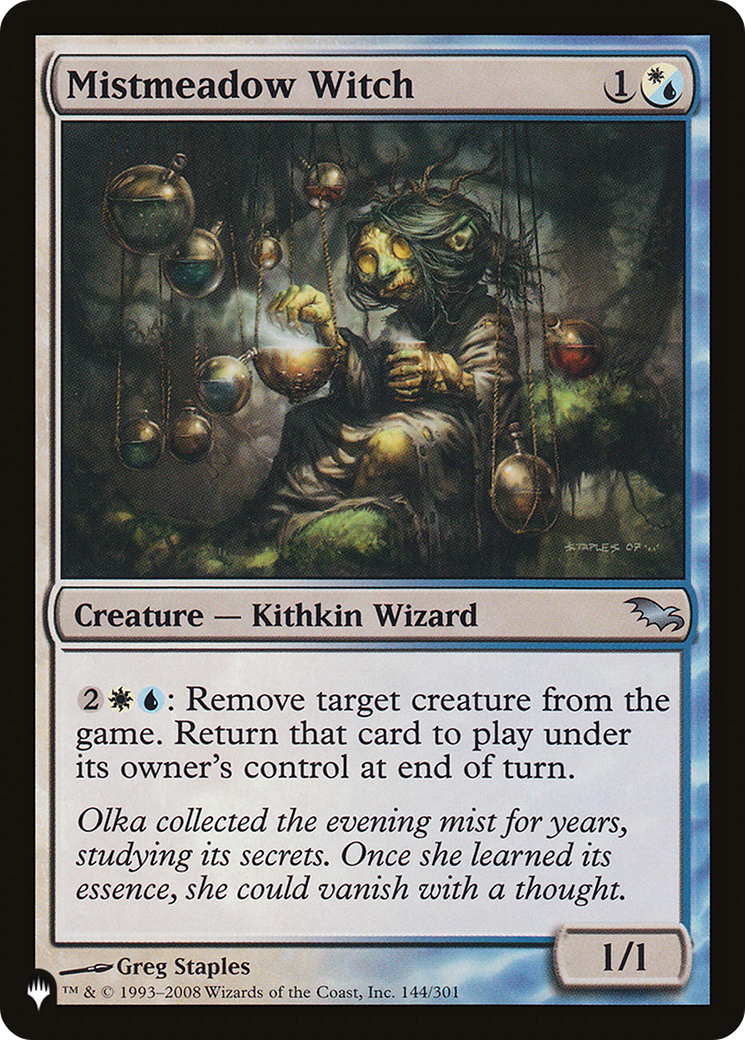 Mistmeadow Witch (PLST) #SHM-144 [EN/N]