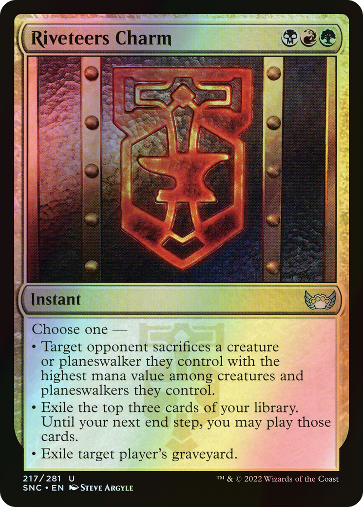 Riveteers Charm (SNC) #217 [EN/F]