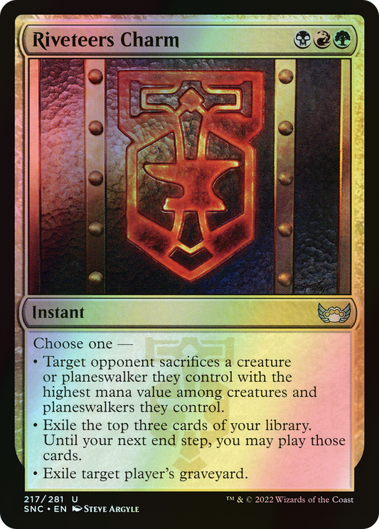 Riveteers Charm (SNC) #217 [EN/F]