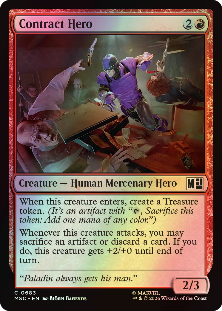 Contract Hero (MSC) #683 [EN/F]