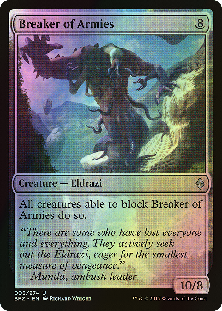 Breaker of Armies (BFZ) #3 [EN/F]
