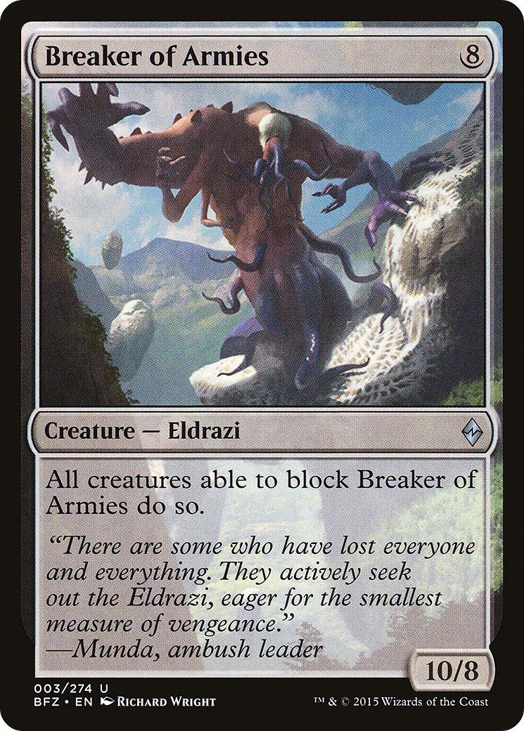 Breaker of Armies (BFZ) #3 [EN/N] s/o