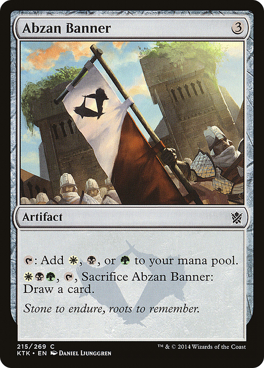 Abzan Banner (KTK) #215 [EN/N]
